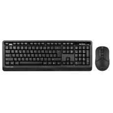 A4tech Bezdrátový kancelářský set klávesnice+myš FG1012S, černá