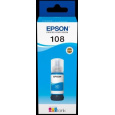 EPSON 108 EcoTank Cyan ink bottle