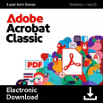 Acrobat Classic 2024 for ENT MP ML COM Online FRL Term License (Set up as 36 month) 1 User, Level 1, 1-9