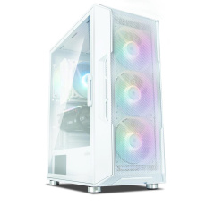 ZALMAN case I3 NEO, Mid Tower, ATX, 2xUSB 3.0, 1xUSB 2.0, 4x 120mm RGB Fan, bílá