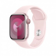 APPLE Watch Series 9 GPS + Cellular 45mm Pink Aluminium Case with Light Pink Sport Band - S/M