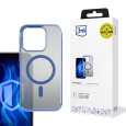 3mk Frosty MagCase Blue pro Apple iPhone 15 Pro Max