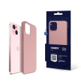 3mk ochranný kryt Hardy Silicone MagCase pro Apple iPhone 15, Pink