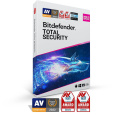 Bitdefender Total Security - 10 zařízení na 2 roky - elektronická licence do emailu