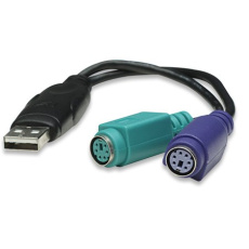 MANHATTAN převodník z USB na 2x PS/2