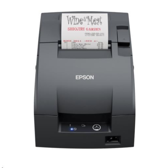 Epson TM-U220IIB, cutter, USB, dark grey