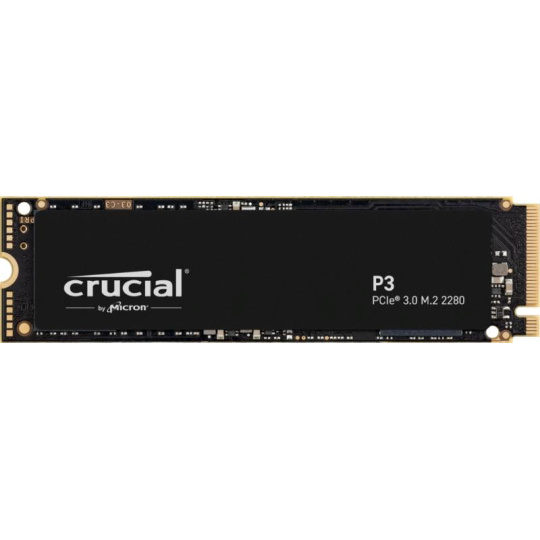 CRUCIAL SSD 1TB P3, M.2 2280, PCIe Gen3x4, R:3500/W:3000MB/s