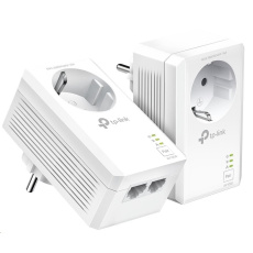 TP-Link TL-PA7027PKIT průchozí powerline set (AV1000,2xGbE, HomePlug AV2)