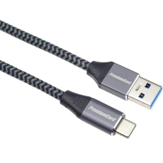 PREMIUMCORD Kabel USB-C na USB 3.0 A (USB 3.1 generation 1, 3A, 5Gbit/s) 3m oplet