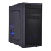 EUROCASE skříň MC X203 black, micro tower, without fans, 2x USB 2.0