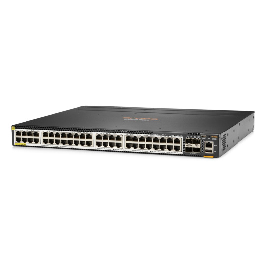 Aruba 6300M 48-port 1GbE Class 4 PoE and 4-port SFP56 Switch JL661A RENEW