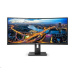 Philips MT VA LED 345B1C/00 - VA panel, 3440x1440, 2xHDMI, DP, USB, repro, nast vyska, zakriven