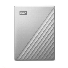 WD My Passport Ultra 2TB, Externí HDD, USB-C 3.0, pro MAC, stříbrná