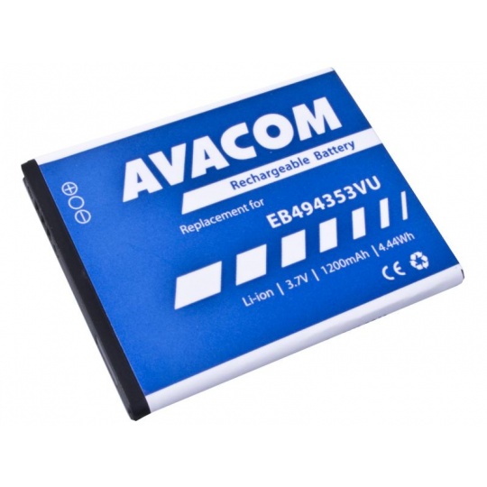 AVACOM baterie do mobilu Samsung 5570 Galaxy mini Li-Ion 3,7V 1200mAh (náhrada EB494353VU)