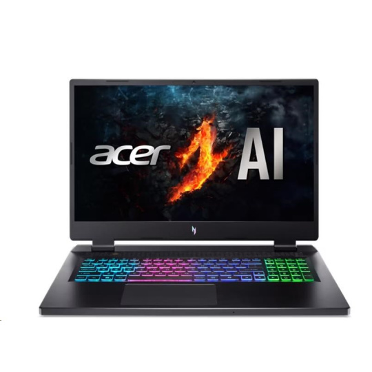 ACER NTB Nitro 17 (AN17-42-R0X0), Ryzen9 8945HS,17,3" QHD,32GB,1024GB SSD,GeForce RTX 4070,W11H,Black