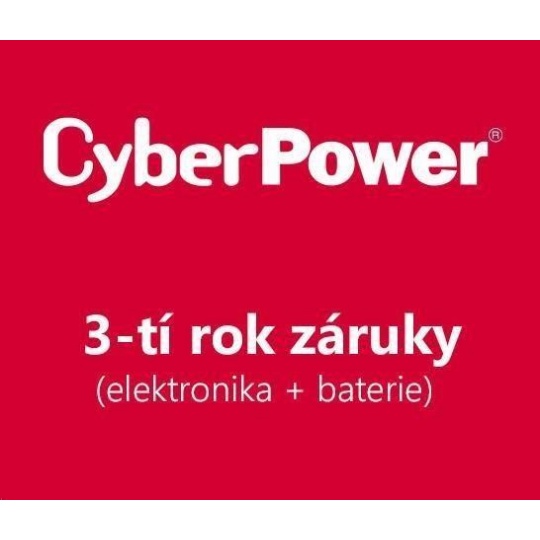 CyberPower 3. rok záruky pro PR2200ELCDSL