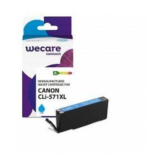 WECARE ARMOR cartridge pro Canon Pixma MG5751 (CLI571CXL), cyan, 11ml