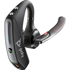 Poly Voyager 5200 bluetooth headset, USB-A/micro USB kabel