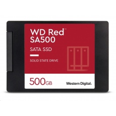 WD RED SSD 3D NAND WDS500G1R0A 500GB SATA/600, (R:560, W:530MB/s), 2.5"