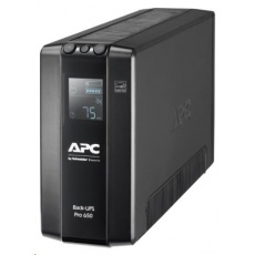 APC Back-UPS Pro BR 900VA, 6 Outlets, AVR, LCD Interface (540W)