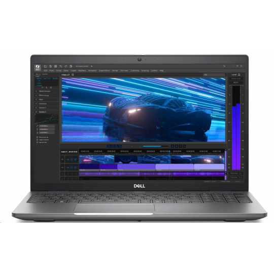 DELL NTB Precision 3591/7-155H/16GB/512GB SSD/15.6" FHD/Cam & Mic/Nvidia RTX 1000/WLAN/Backlit Kb/W11P/3Y PS NBD