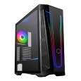 Cooler Master case MasterBox 540, Mid Tower, ATX, USB3.2, USB-C, bez zdroje, průhledná bočnice, černá