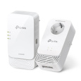 TP-Link PGW2440 KIT EasyMesh WiFi6 průchozí powerline set (G.hn2400,AX1800,2,4GHz/5GHz,3xGbE)