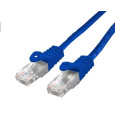 C-TECH kabel patchcord Cat6, UTP, modrý, 2m