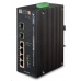 Planet IGS-624HPT, PoE switch 4x 1000Base-T, 2x SFP 100/1000Base-X, 802.3at 120W, DIN,IP30, -40 až +75st.C