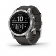 Garmin fenix® 7 – Standard Edition, Silver / Black Band