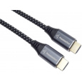 PREMIUMCORD Kabel HDMI 2.1 High Speed + Ethernet kabel 8K@60Hz, zlacené konektory, 1,5m