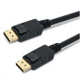 PREMIUMCORD DisplayPort 1.3/1.4 přípojný kabel M/M, zlacené konektory, 3m