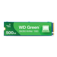 WD GREEN SSD NVMe 500GB PCIe SN350, Geb3 8GB/s, (R:2400/W:1650 MB/s)