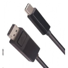 PremiumCord kabel USB-C male na DP1.4 8K DisplayPort male 2m