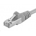 PREMIUMCORD Patch kabel CAT.6 F/UTP, RJ45-RJ45, AWG 26 1m šedá