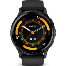 Garmin Venu® 3, Slate/Black, Silicone band, EU