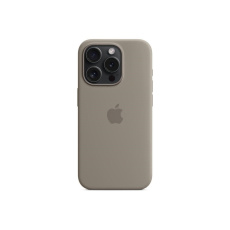 APPLE iPhone 15 Pro Silicone Case with MagSafe - Clay