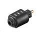 PREMIUMCORD Adaptér Optical Jack 3.5 mm female - Toslink male