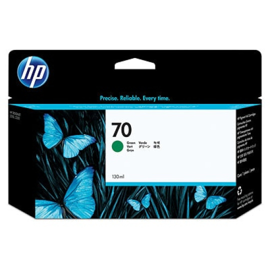 HP 70 Green DJ Ink Cart, 130 ml, C9457A