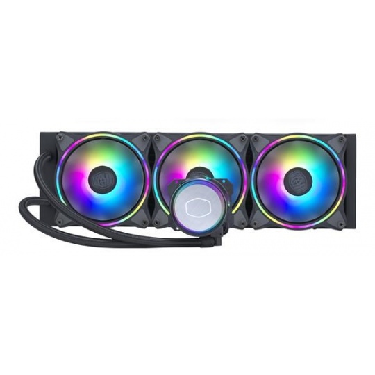 Cooler Master vodní chladič MasterLiquid ML360 Illusion, 3x120mm ARGB, černá - LGA 1851, AM5