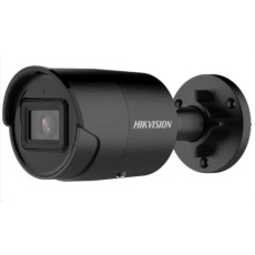 Hikvision DS-2CD2046G2-IU(2.8mm)(C)(BLACK),4MPix IP Bullet AcuSense kamera; IR 40m, mikrofon, černá