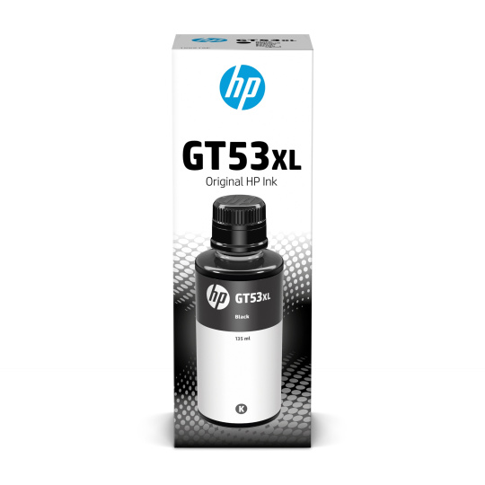 HP GT53 135ml Black Original Ink Bottle (6,000 pages)