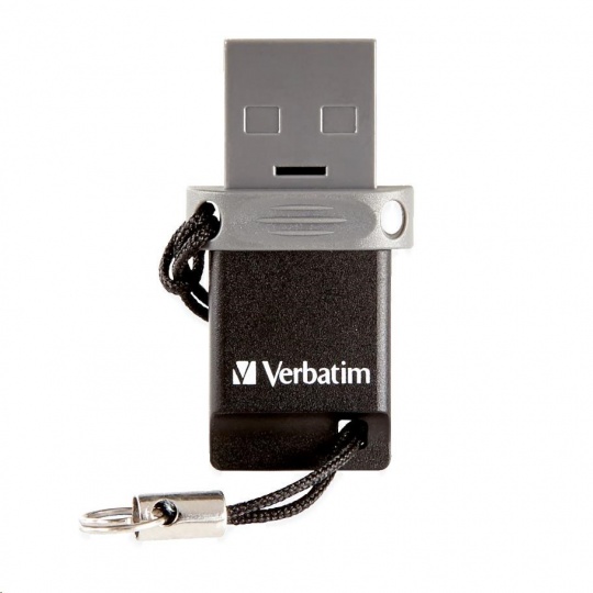 VERBATIM Dual USB Drive 64 GB - OTG/USB 2.0 for Smarphones & Tablets