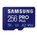 Samsung micro SDXC karta 256GB PRO Plus + SD adaptér