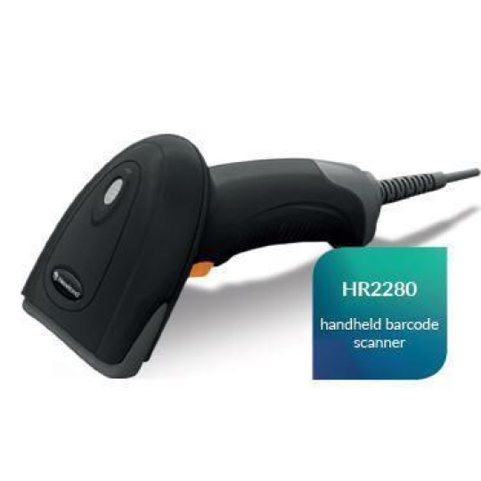 Newland HR22 Dorada II 1D/2D CMOS Scanner with 3m Coiled USB Cables & Foldable Smart Stand