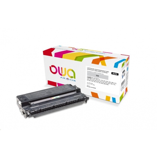 OWA Armor toner pro CANON FC 204, 230,310,330,336,530,740,770 PC860, 880, 890, 4000 Stran, E30, černá/black (E-30)