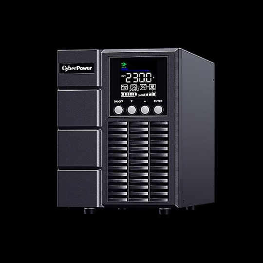 CyberPower Main Stream OnLine S UPS 1000VA/900W, Tower, IEC C13 (1), SCHUKO (2) - Rozbaleno - BAZAR