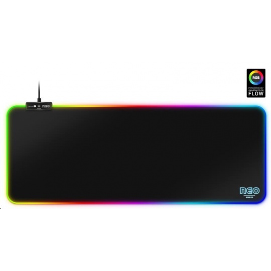 CONNECT IT NEO RGB podložka pod myš a klávesnici, vel. L (800 × 300 mm)