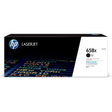 HP 658X Black LaserJet Toner Cartridge (33,000 pages)