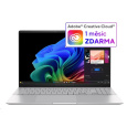 ASUS NTB Vivobook S 15 OLED(S5507QA-OLED064X), X1E-78-100, 15.6" 2880 x 1660, 32GB, 1TB SSD, Adreno, W11 Pro, Silver